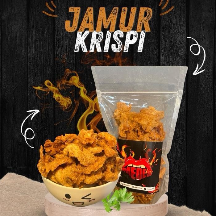 

LS MEDES Jamur Pedas Krispi 150gr