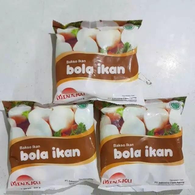 

LS MINAKU bola ikan 200gr Frozen Seafood