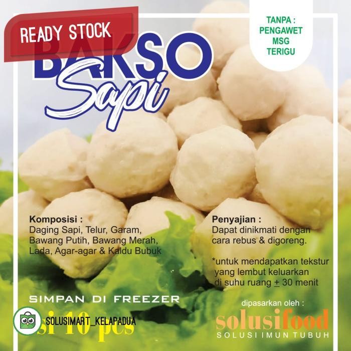 

LS Bakso Sapi Keto Frozen Food Daging