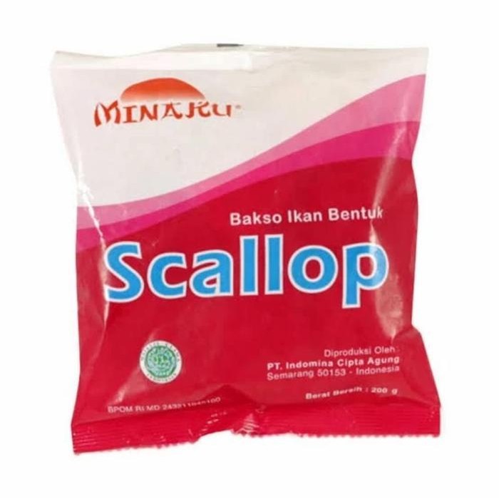 

LS Minaku Scallop 200gr Makanan Beku Seafood