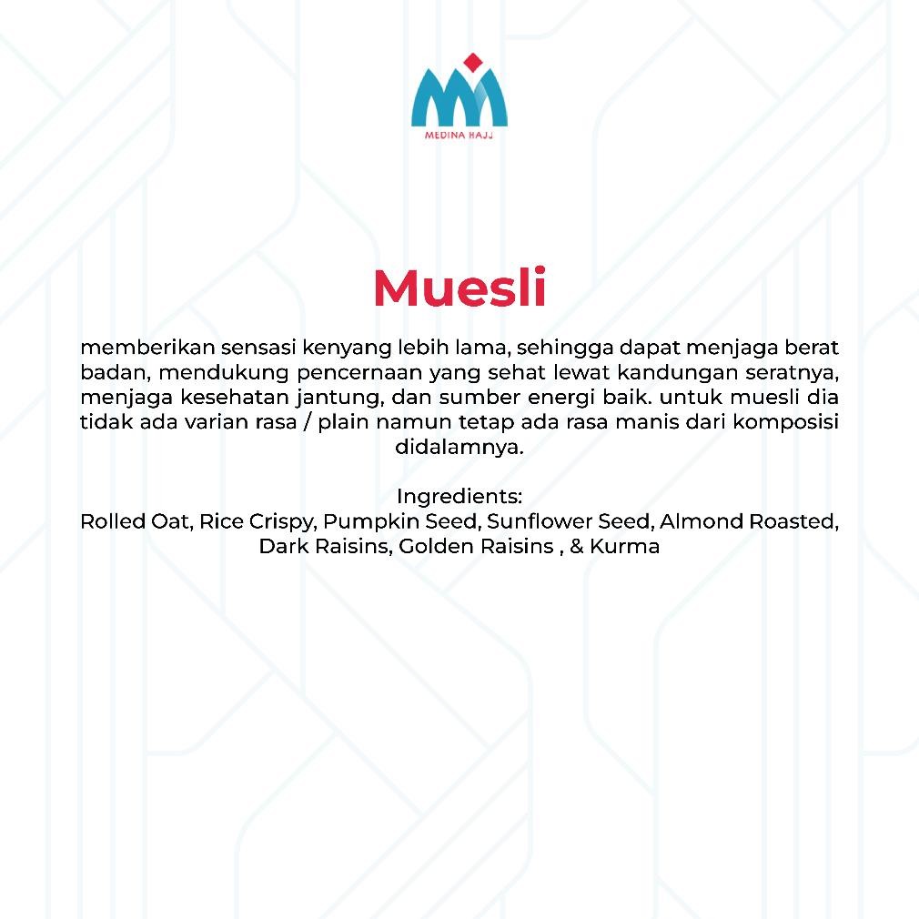 

[Paket Hemat] Special 2 In 1 Muesli Safiya 500 Gr + Granola Timur Tengah 500Gr