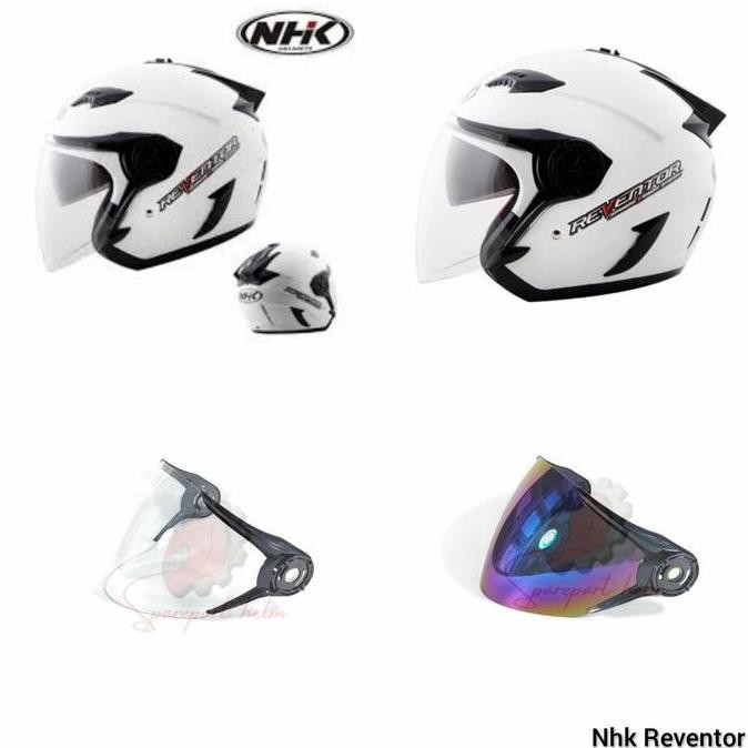 NEW - Kaca helm NHK Reventor Visor helm NHK Reventor