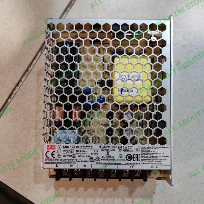 #@#@#@#@] MEANWELL Power Supply LRS-100-24 LRS 100 24 LRS10024 MEAN WELL
