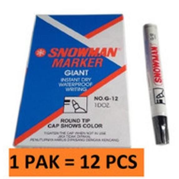 

Promo spidol Permanen Snowman Hitam