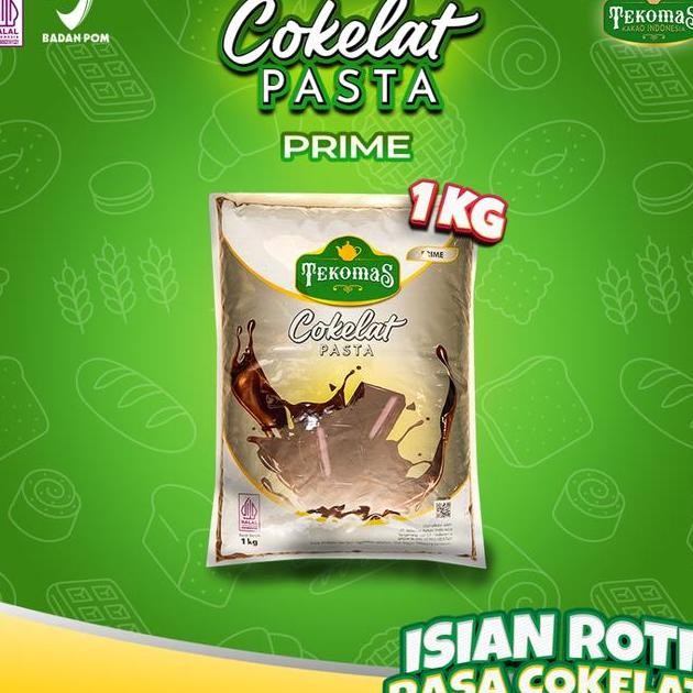 

Tekomas Cokelat Pasta Prime 1 Kg Cokelat Isian Topping Roti Siap Pakai Bahan Kue Praktis Baking Food