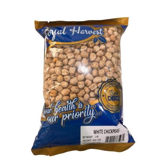 

:::::::] ROYAL HARVEST WHITE CHICKPEAS 1 KG