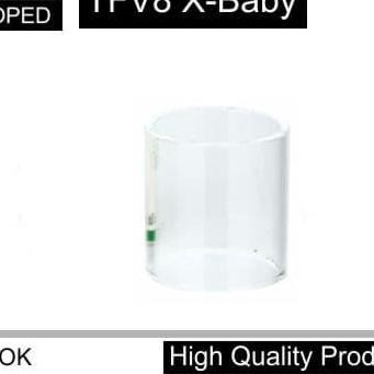 Smok Tfv8 Xbaby 4Ml Replacement Glass Kaca Gelas Pengganti 4 Ml