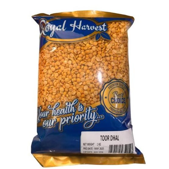 

] ROYAL HARVEST TOOR DALL 1 KG