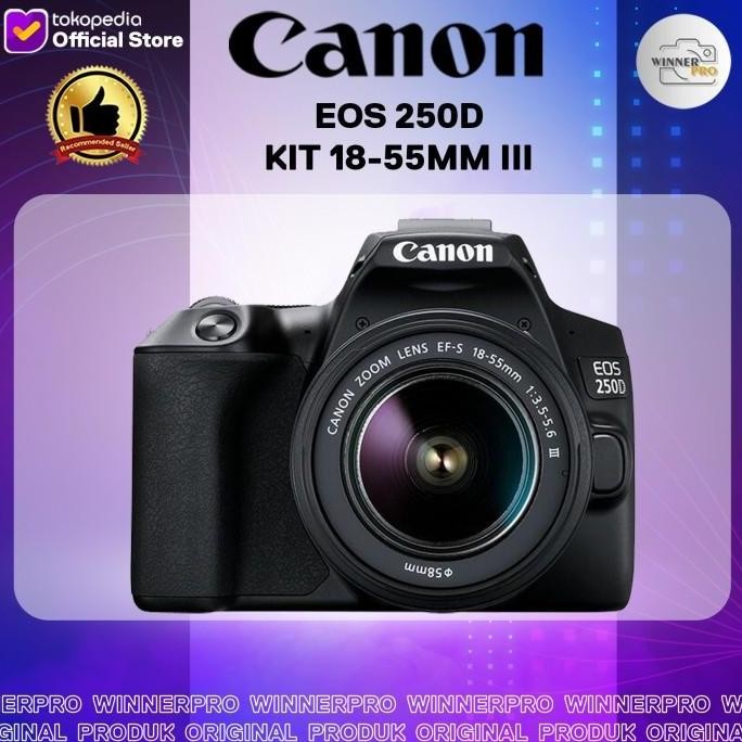 Canon Eos 250D Kit 18-55Mm Stm