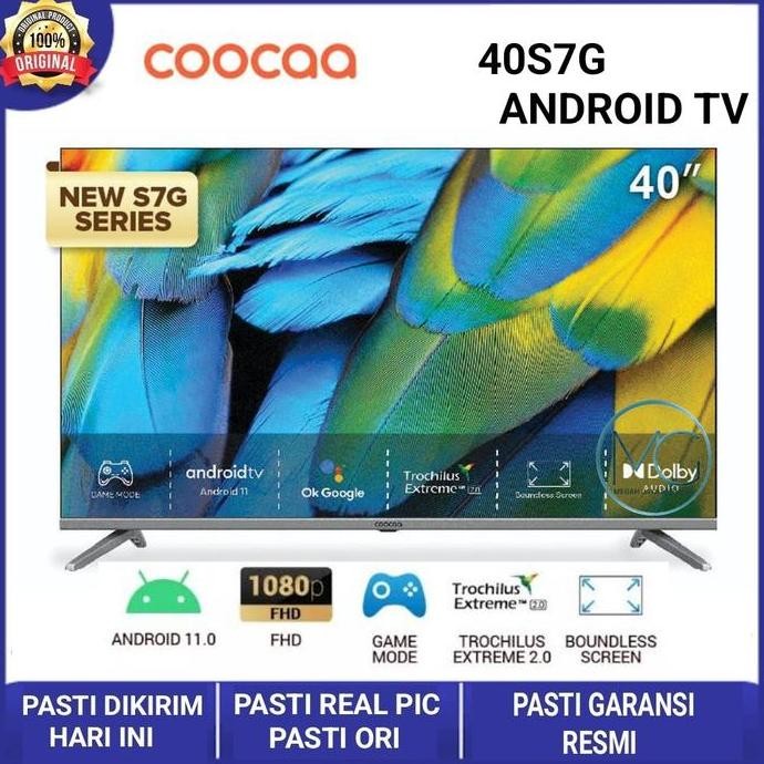Coocaa Led 40 Inch Smart Android Tv 40S5G