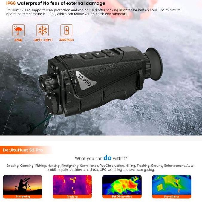 padox scope thermal murah lens 15mm  Ai 15 monocullar jituhunt  bukan hawkeye Ai15 teropong panas tu