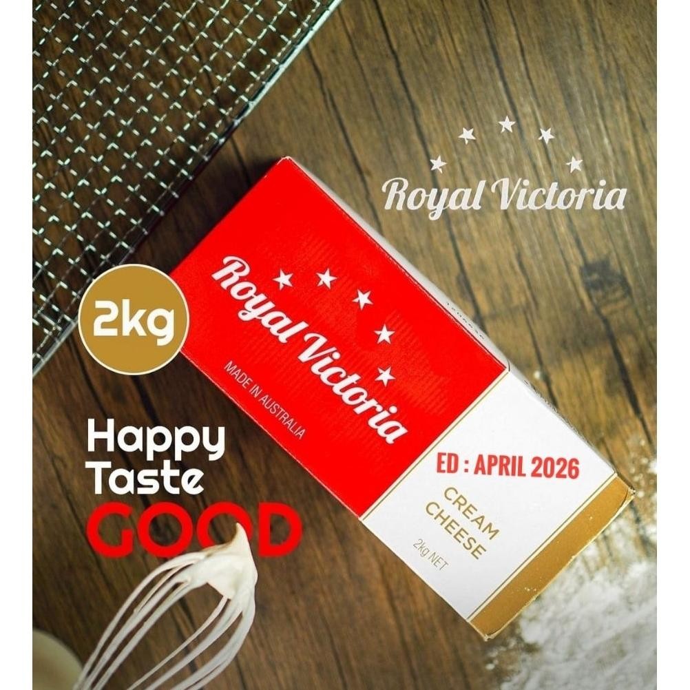 

Tatura Royal Victoria Cream Cheese 2kg 1kg Krim Keju Halal Made Australia