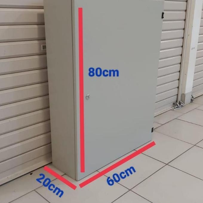 Box Panel Listrik 80X60X20 Cm, Box Panel Indoor Standard