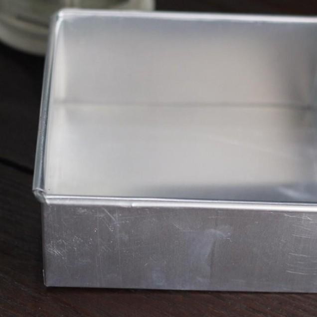 

Loyang Bolu Kotak Alumuniun Tebal 8Mm Tinggi 7Cm Lokal Indonesia