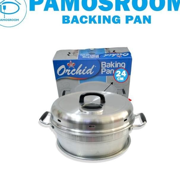 

Pamosroom Orchid Loyang Kue 24 Cm 6 Telur Aluminium Baking Pan 24Cm