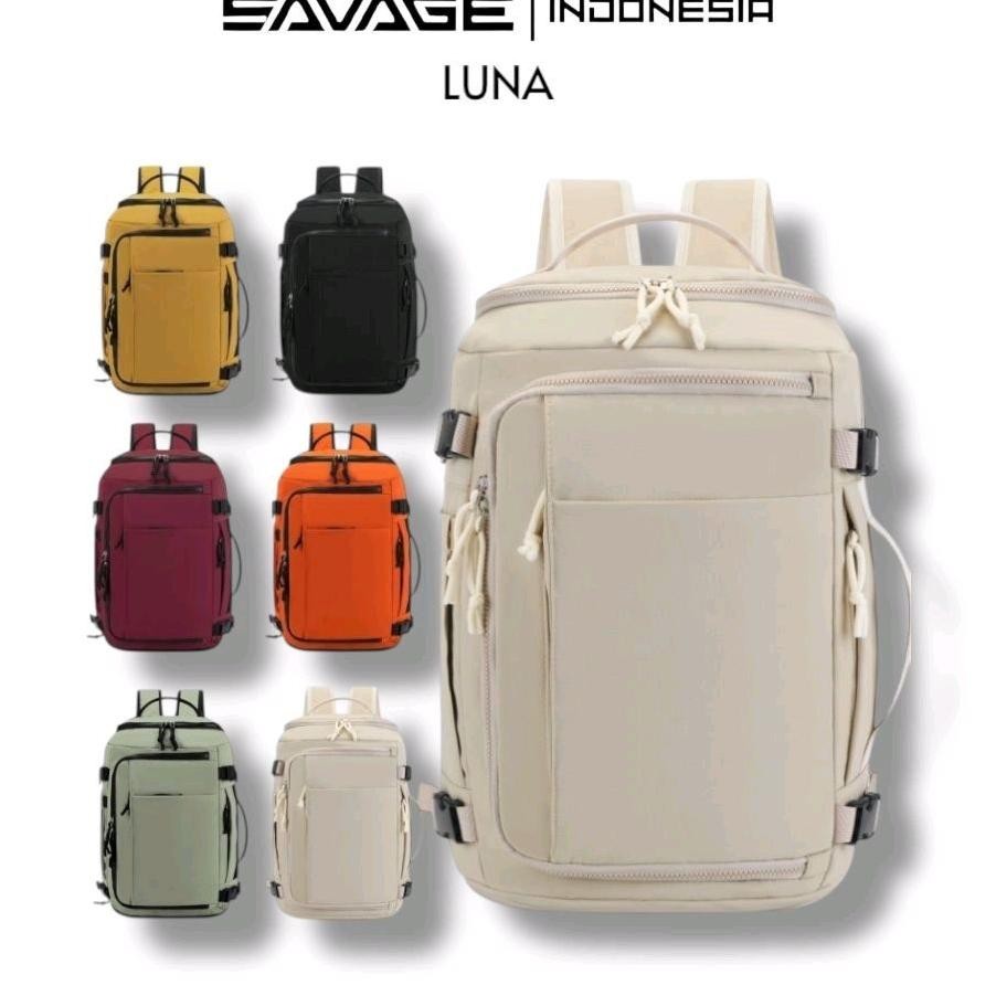 Savage Ransel Travel Bapa Koper Laptop Wateroof Pria Wanita
