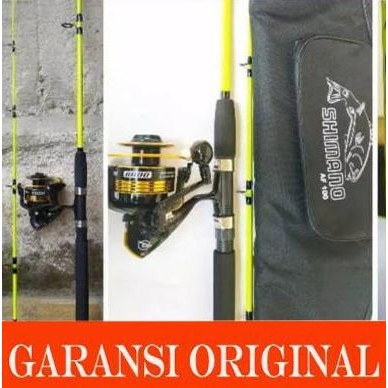 SET PANCING LAUT MAGURO DENGAN JORAN FIBER KEKUATAN 120LBS 60KG