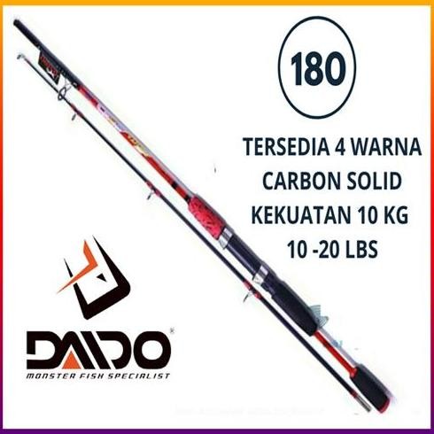 Set Pancing Laut Maguro dan Joran Fiber 180CM Siap Pakai