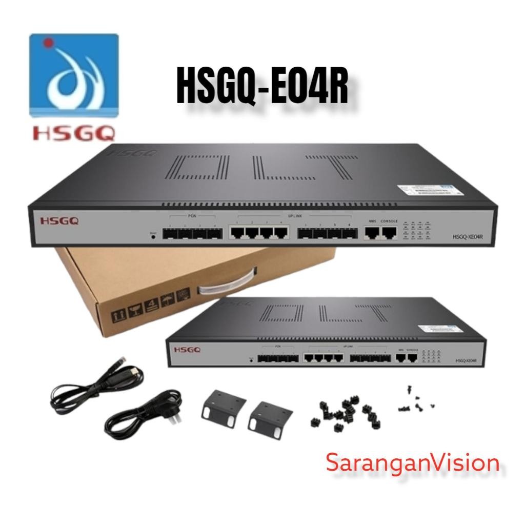 HSS Olt EPON HSGQ 4 Port Include Management Monitoring System