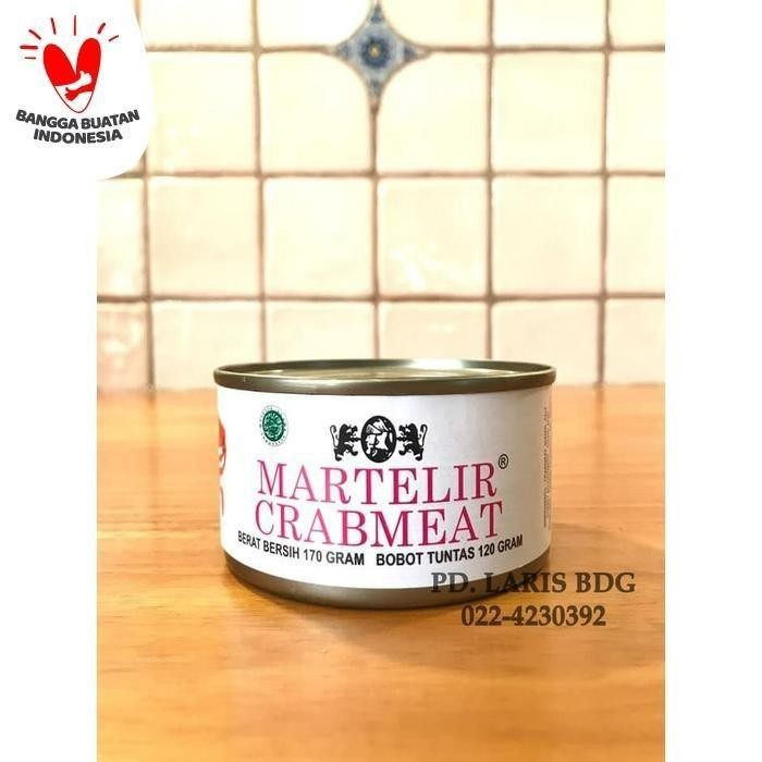 

STID MARTELIR CRABMEAT 170GR (DAGING KEPITING DALAM KALENG)