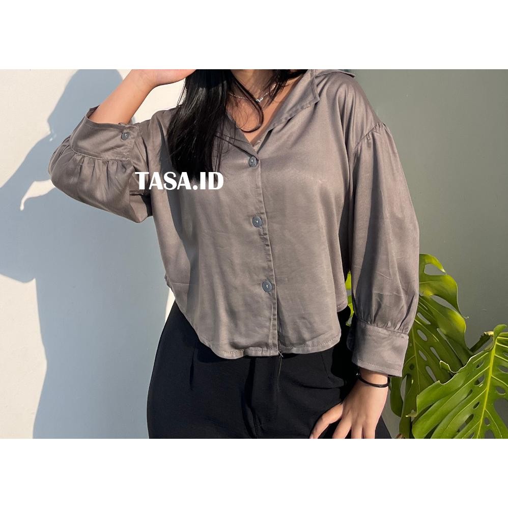 Sale Tasa.Id | Kemeja Puff Chia | Atasan Wanita Rq-56