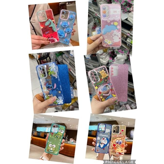 Promo Softcase Tpu Gliter Kartun Vivo Y20/Y20S-Y12S Murah