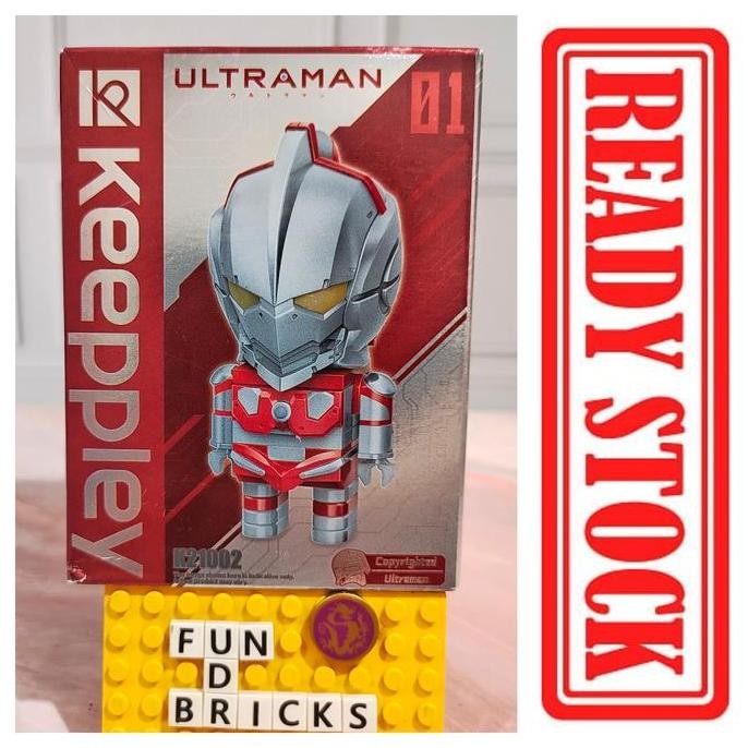 Keeppley Keepley Ultraman Kuppy K21002 Mainan Bricks Ultraman