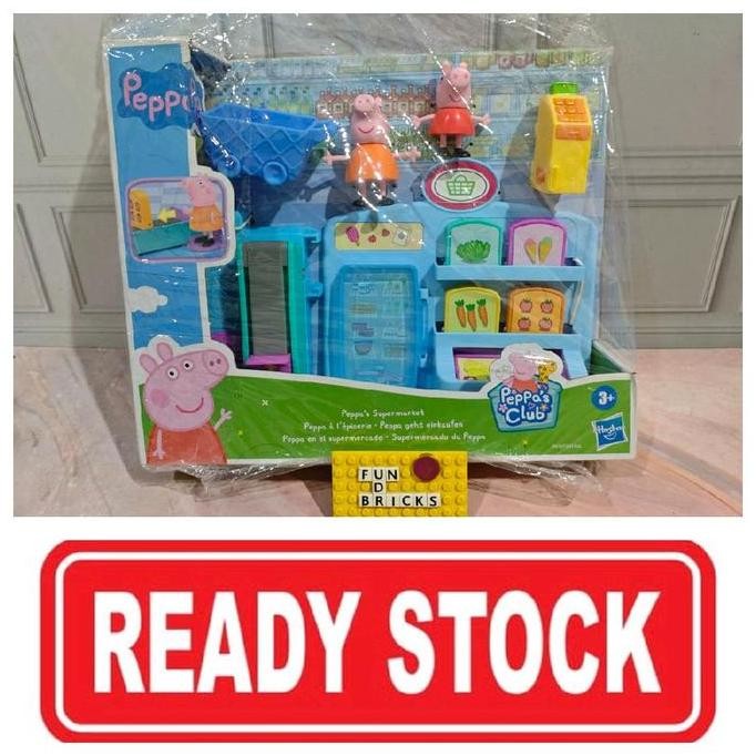 Peppa Pig Supermarket Shop Mainan Peppa