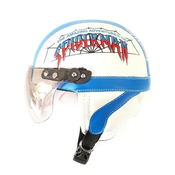 Helm Anak Retro Spiderman