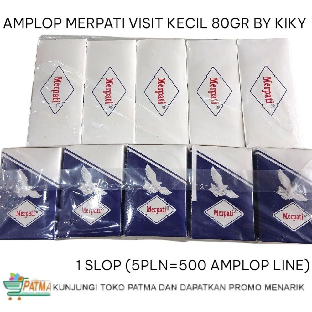 

Terbaru Amplop Merpati Visit Kecil 80Gr 110 X 70Mm By Kiky 1Slop(5Pln=500 Amplop Line) Terbaru