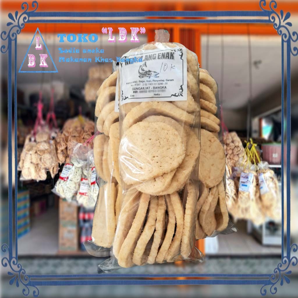 

Kerupuk / Kemplang Ikan Ciu / Selar Goreng Enak 125 gr