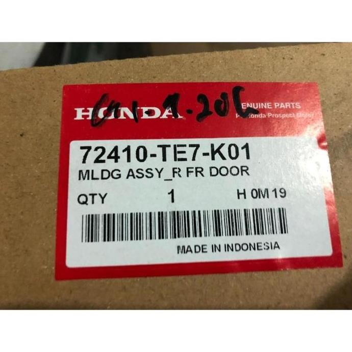 Karet Pelipit Kaca Mobilio, Brv