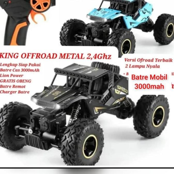 Rc Mobil Mainan Rock Crawler 6241 Jpre 2000Mah 1:16 Offroad Truck 4Wd