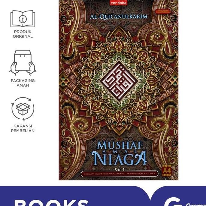 

Alquran Cordoba Amal Niaga Tajwid A4 LM