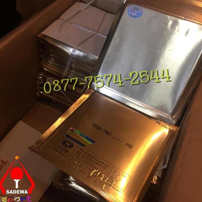 Obral Karet Pingpong Rubber Tenis Meja Yinhe Moon Pro Soft