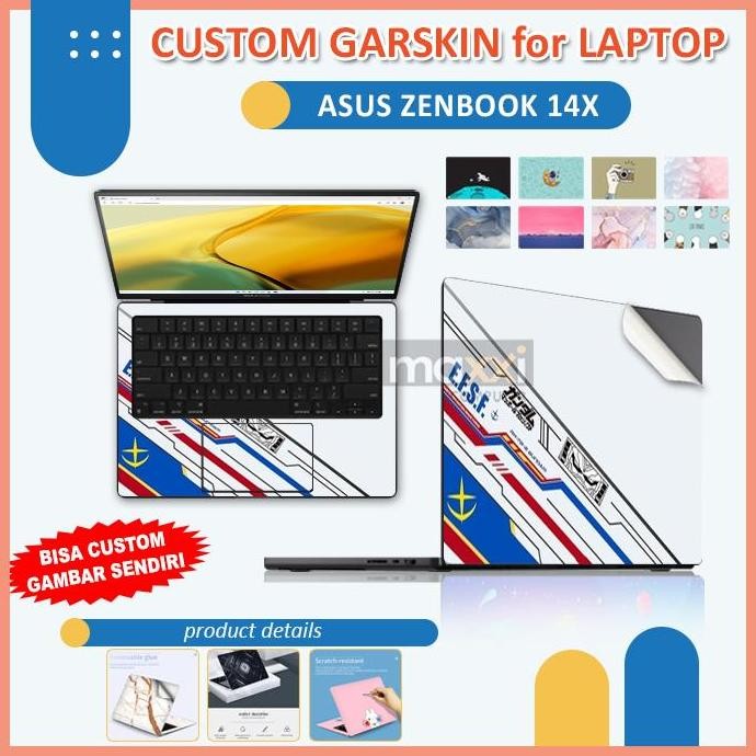 Asus Zenbook 14X UX3404VA KUSTOM Garskin Anti Gores Skin Palm Laptop