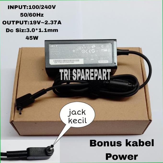 Adaptor Charger Casan Laptop Acer Aspire V 13 V13 V3-331 V3-371 V3-372