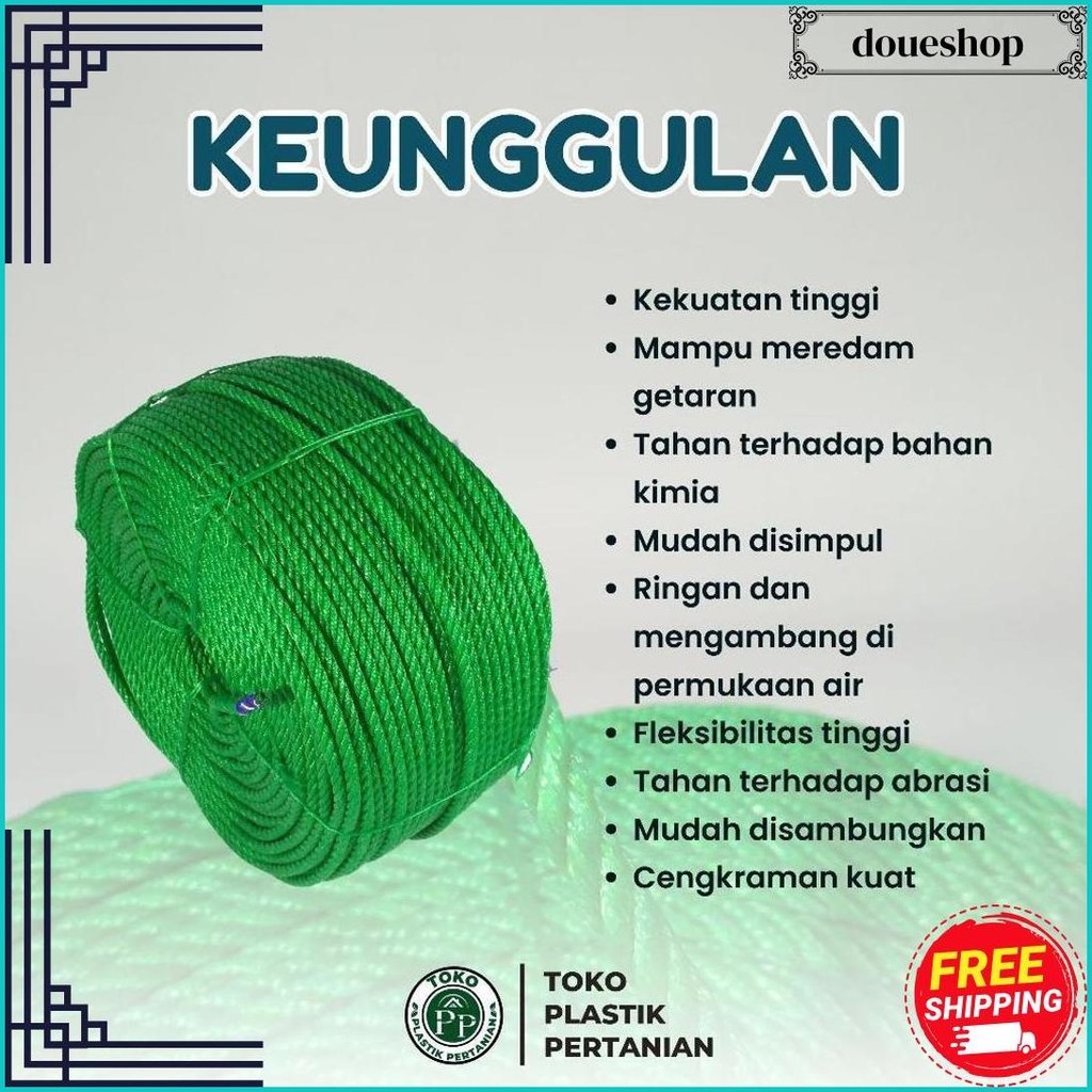 

Tali Tampar Ukuran 2Mm Panjang 220 Meter Cod