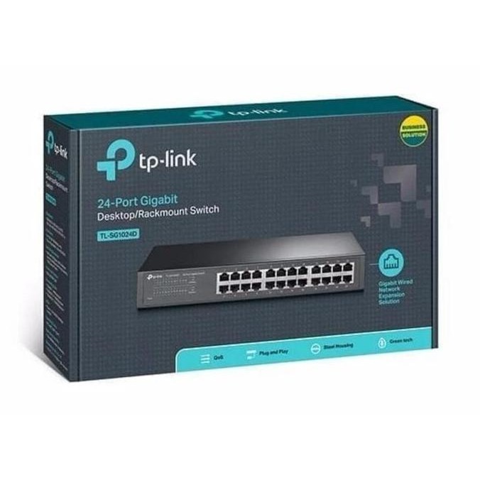 TPLINK SWITCH HUB 24 PORT GIGABITE SG1024D