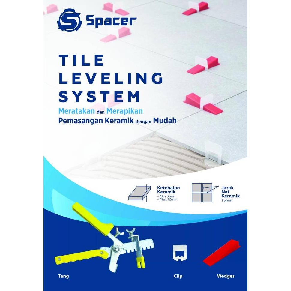 Tang dinding-Tile Leveling system
