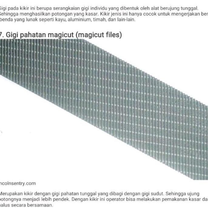 Kikir Flat Magicut 12" Nicholson Original