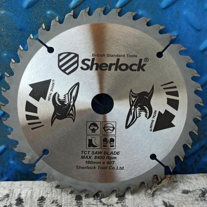Mata Pisau Gergaji Circular Saw Blade 7 inch TCT Sherlock Table Saw