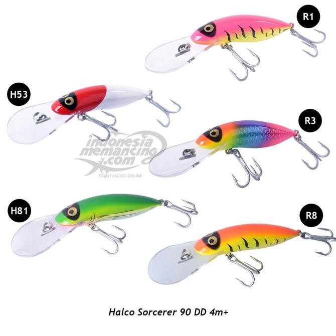Umpan Mancing popping Halco Sorcerer 90 DD