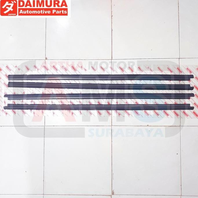 Karet Pelipit List Lis Kaca Weather Strip Espass Pickup Pick Up Depan Set