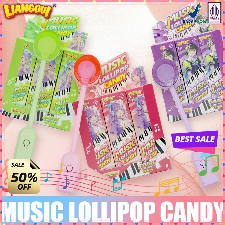

Terlaris di seluruh jaringan Permen lollipop musik Lianggui Lolipop Musik 3 Rasa HALAL Apel Hijau Anggur Stroberi Mainan Cemilan Anak Unik