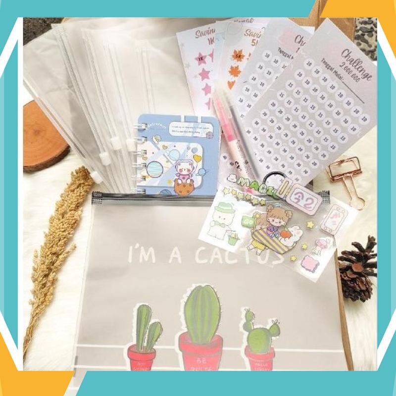 

Diskon Paket Nabung Hemat Pouch Zipper | Saving Challenge & Sinking Funds Menabung YOL-24