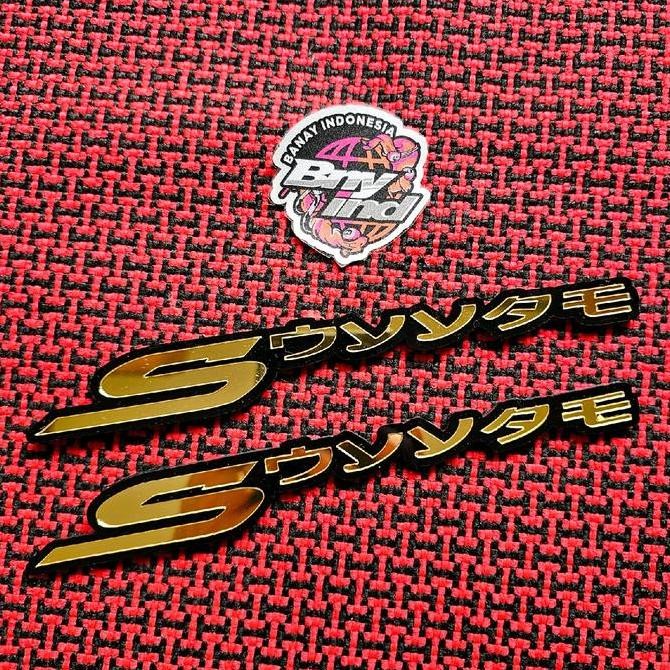 Ready !!! Emblem SCOOPY Jepang Akrilik