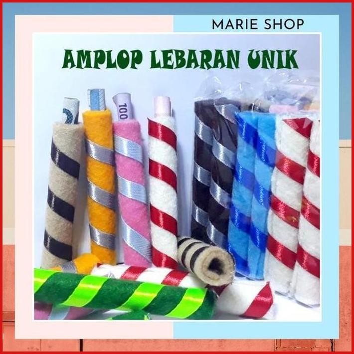 

[DAPAT 12PCS] ASTOR AMPLOP UANG - ANGPAO FLANEL - TEMPAT UANG UNTUK