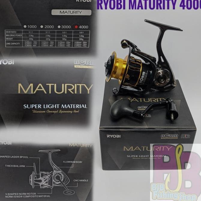 HARGA DISC - Reel Ryobi MATURITY 4000