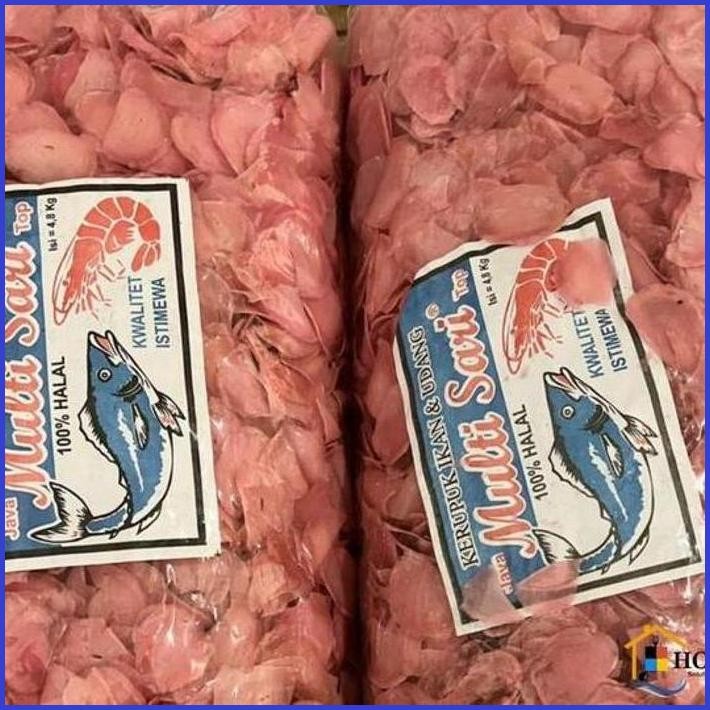 

KERUPUK IKAN & UDANG MENTAH MULTI SARI 1 BAL 4,8KG